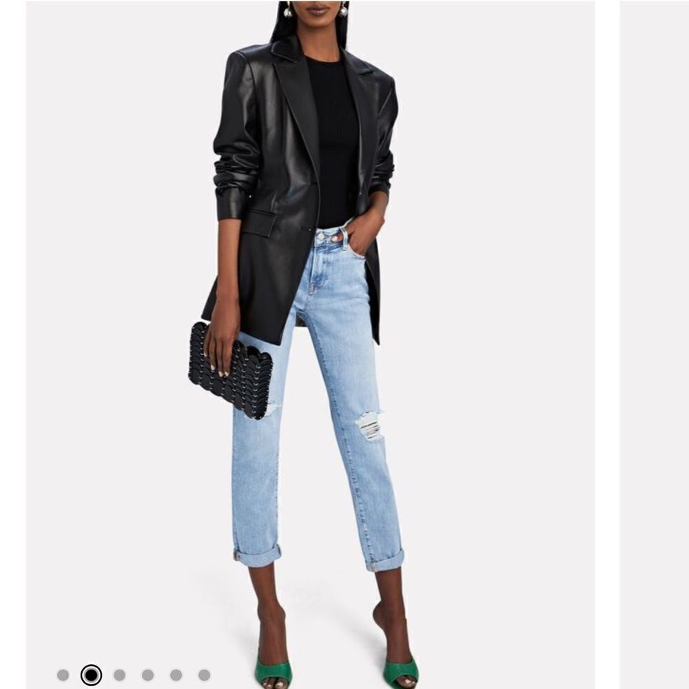 FRAME Le Garçon Degradable Jeans LGJ785 AURA RIPS